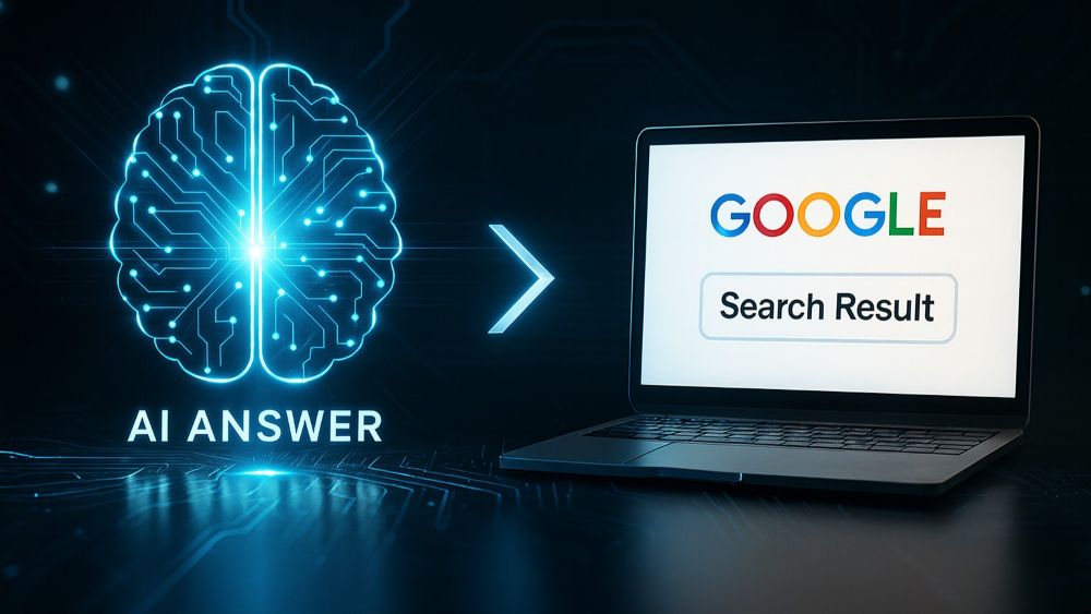 AI Answer is Better than Google Search Results