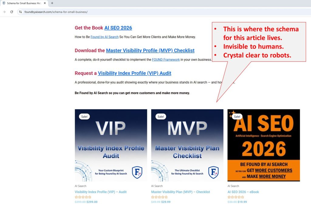 Schema 101 - Humans Don't See the Schema
