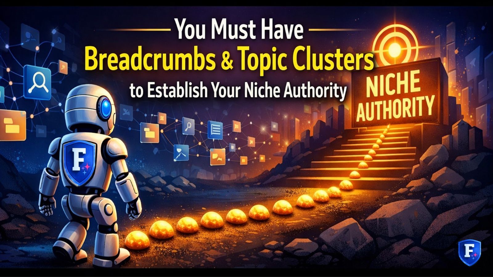 Breadcrumbs and Topic Clusters for Niche Authority