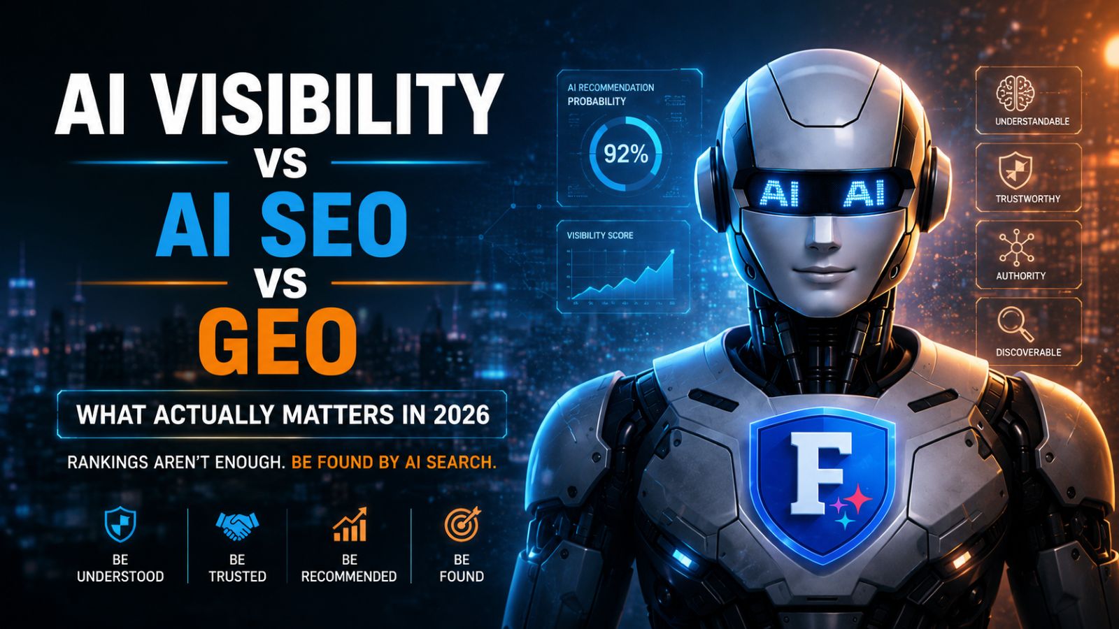 AI Visibility vs SEO vs GEO